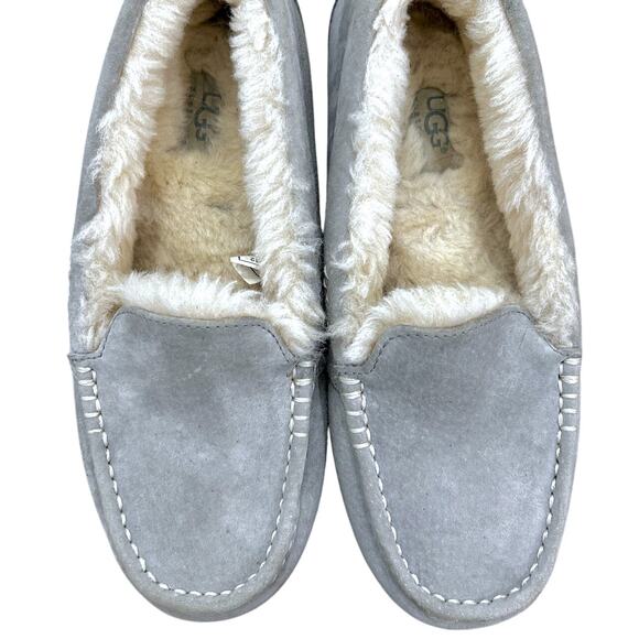 Ugg Ansley Water resistant Slippers Moccasin 8 Cozy Comfort Loafer - Picture 3 of 9